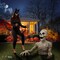 BOO BOX 36" Halloween Groundbreaking Decoration - Scary Outdoor Halloween Decor for Porch or Yard